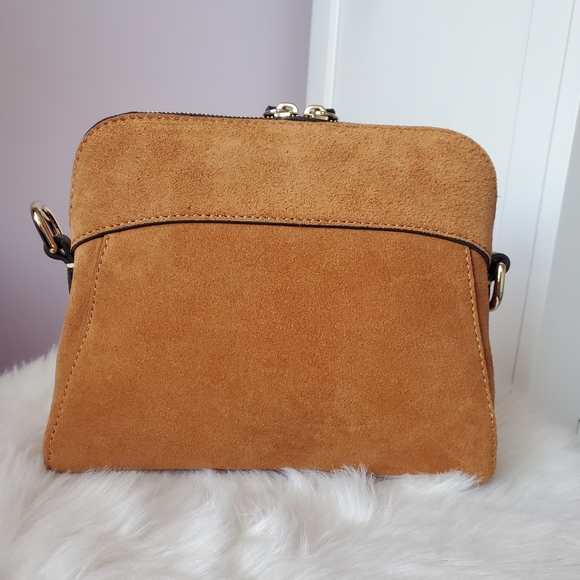 Dooney & Bourke Suede Cameron Crossbody - Picture 2 of 10